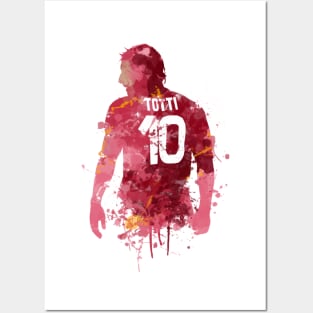 Francesco Totti - Roma Legend Posters and Art